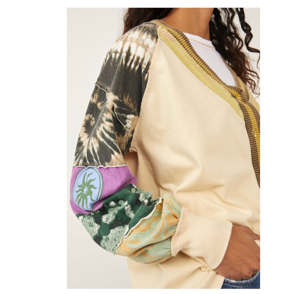 We The Free Marley Tee Cardigan Top - Picture 5 of 11